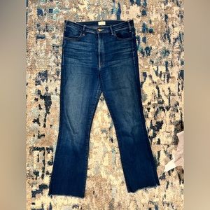 MOTHER Hustler ankle fray size 31